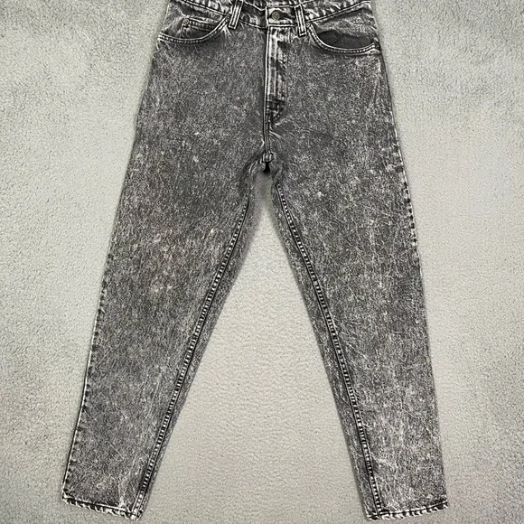 Vintage 80s‎ Levi’s 550 stone washed black tab jeans - Picture 2 of 6